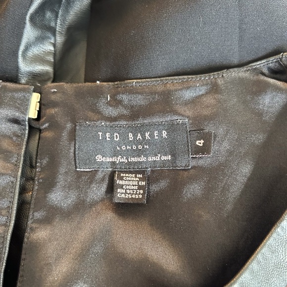 Ted Baker London Dress Size 4 US 8 - 10 "Athena" Magical Mystery Shift Midi - Picture 15 of 16